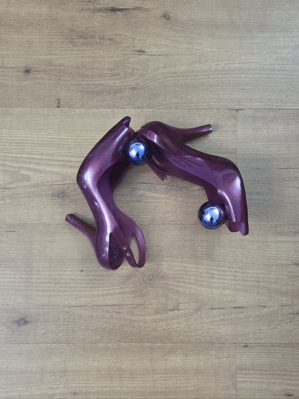 Melissa x Vivienne Westwood Lady Dragon Globe Heels - Picture 4 of 14